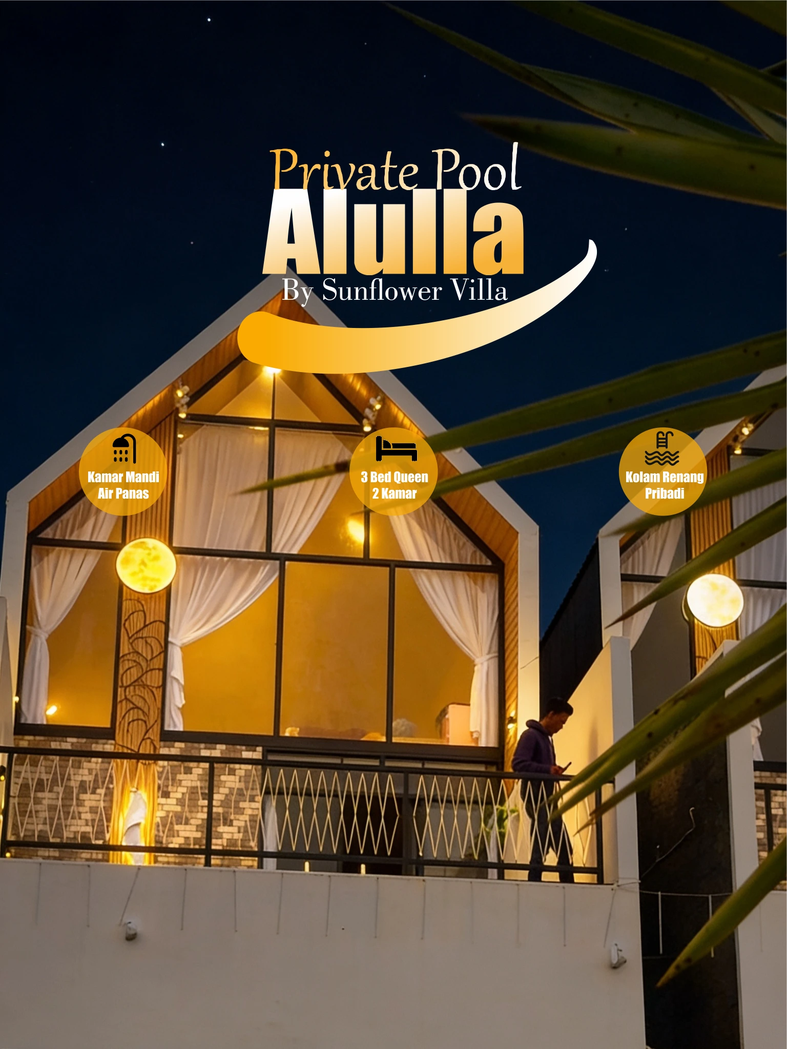 Alulla Private Pool Dieng